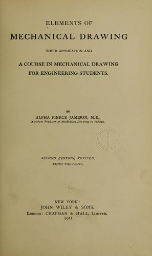 Elements of mechanical drawing