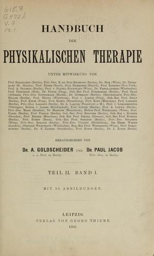 Handbuch der physikalischen Therapie