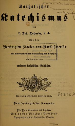 Katholischer katechimus Deutsch-Englische ausg