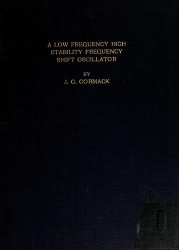 A low-frequency high stability frequency shift oscillator