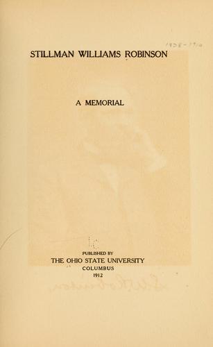 Stillman Williams Robinson