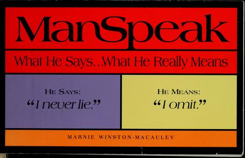 Manspeak