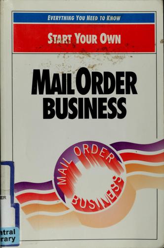 Start your own mail order business