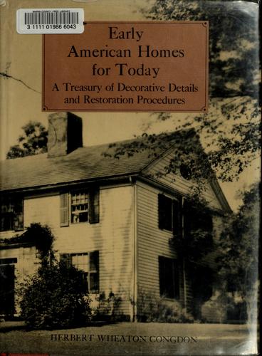 Early American homes for today