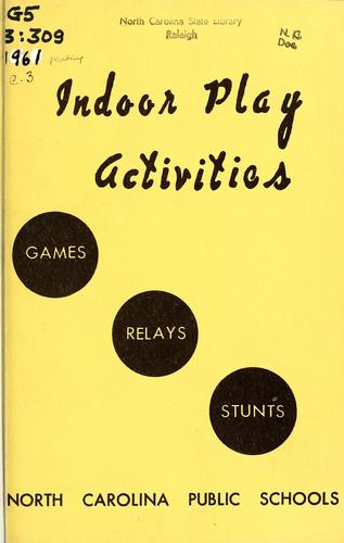 Indoor play activities