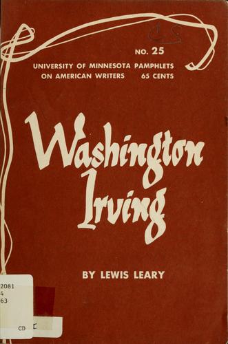 Washington Irving.