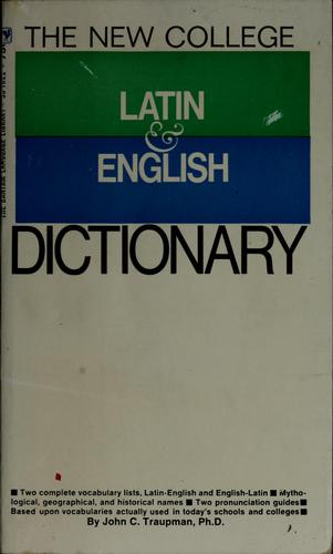 The new college Latin & English dictionary