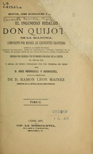 El ingenioso hidalgo ...