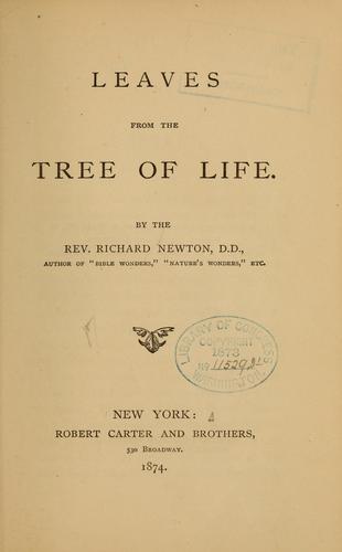 Leaves from the tree of life