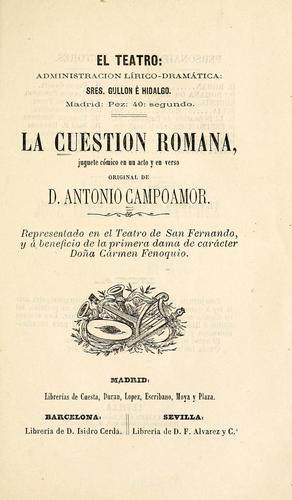La cuestión romana