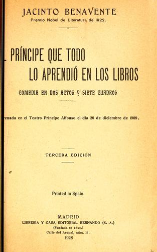 El príncipe que todo lo aprendió en los libros