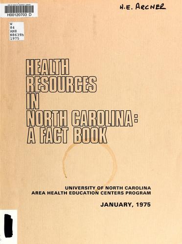Health resources in North Carolina