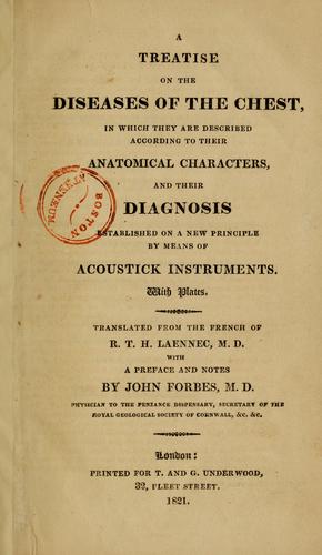 A treatise on the diseases of the chest