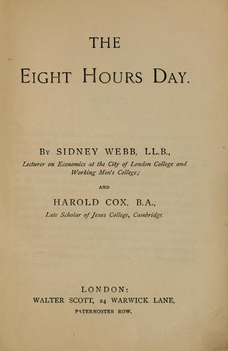 The eight hours day