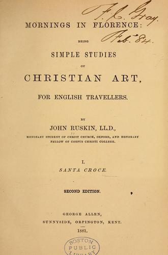 Mornings in Florence