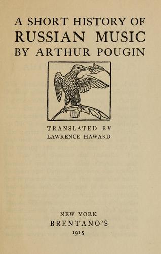 A short history of Russian music