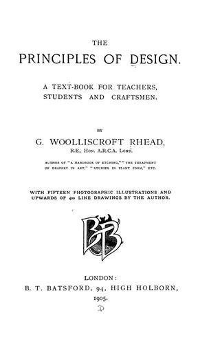 The principles of design.