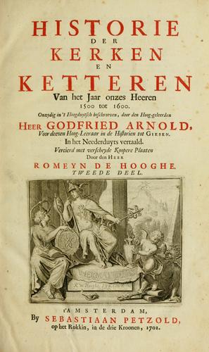 Historie der kerken en ketteren