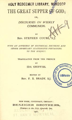 The great supper of God