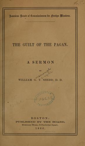 The guilt of the pagan