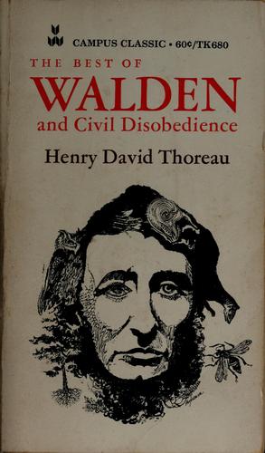 The best of Walden and Civil disobedience