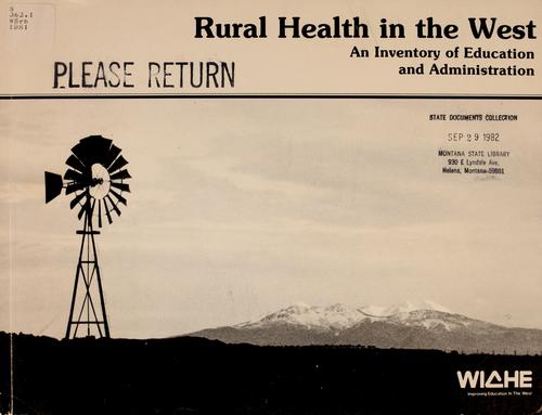 Rural health in the West