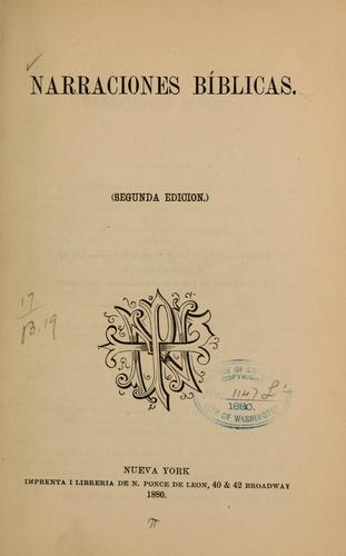 Narracionea bíblicas