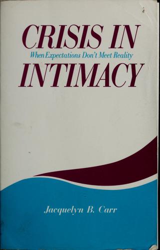 Crisis in intimacy