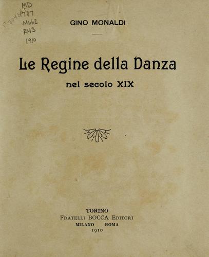 Le regine della danza nel secolo XIX