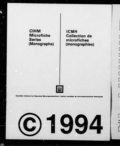 The sportsman's and tourist's guide to the hunting, fishing and pleasure resorts of New Brunswick