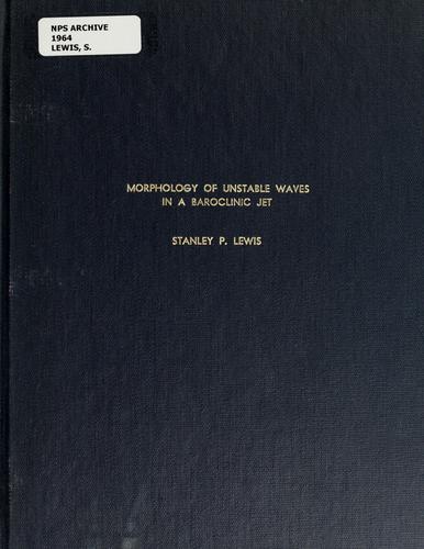 Morphology of unstable waves in a baroclinic jet