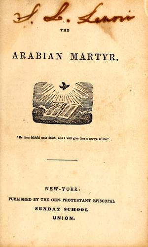 The Arabian martyr