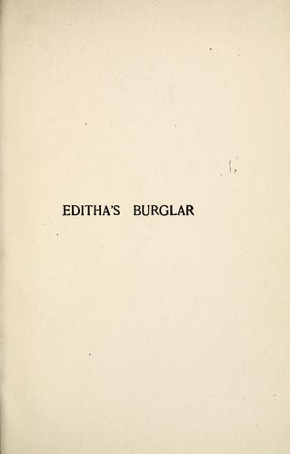 Editha's burglar