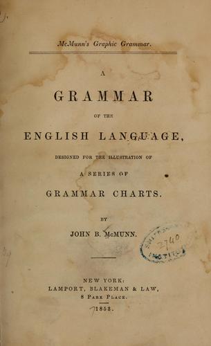 McMunn's graphic grammar