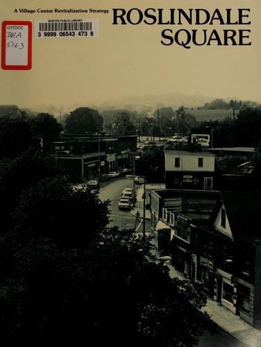Roslindale square: a village center revitalization strategy