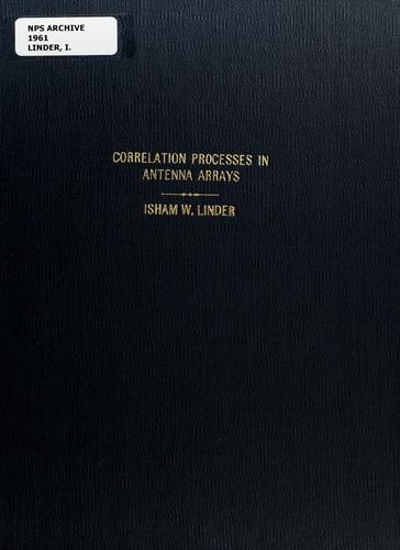Correlation processes in antenna arrays