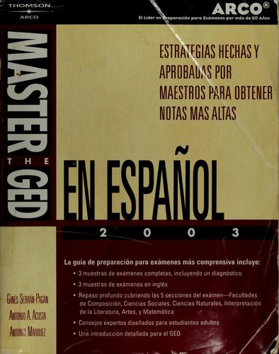 Master the GED en español 2003
