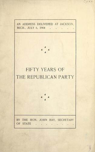 Fifty years of the Republican Party