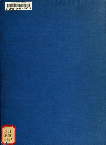 The Parker family in Castine and Bluehill, Me