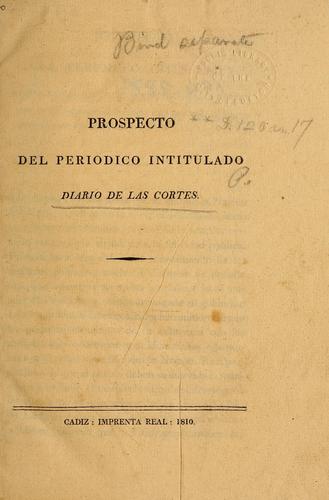 Diario de las discusiones y actas de las Córtes