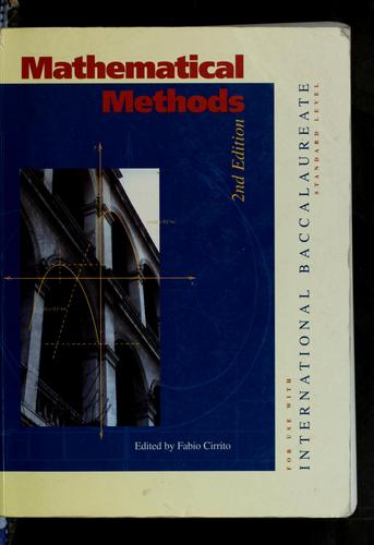 Mathematical methods