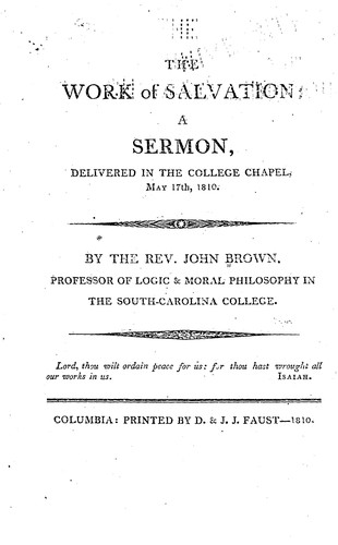 The work of salvation