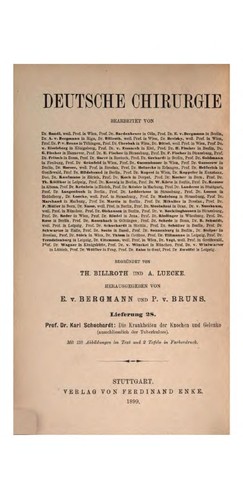 Deutsche Chirurgie. v. 11, 1891