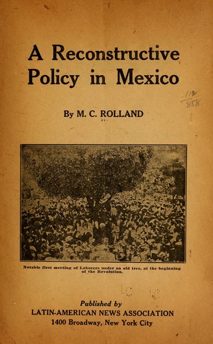 A reconstructive policy in Mexico