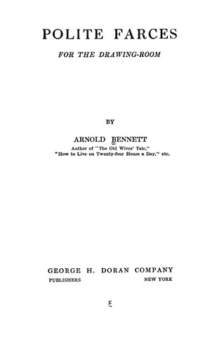 Polite farces for the drawing-room