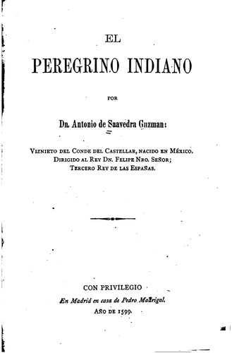 El peregrino indiano