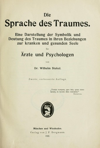 Die sprache des Traumes