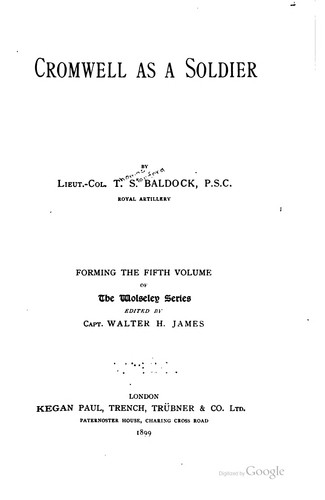 Cromwell as a soldier