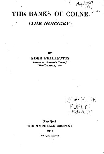 The banks of Colne (the nursery)