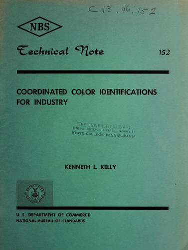 Coordinated color identifications for industry.